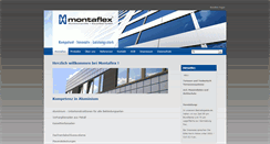 Desktop Screenshot of montaflex.de