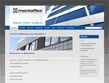 Tablet Screenshot of montaflex.de